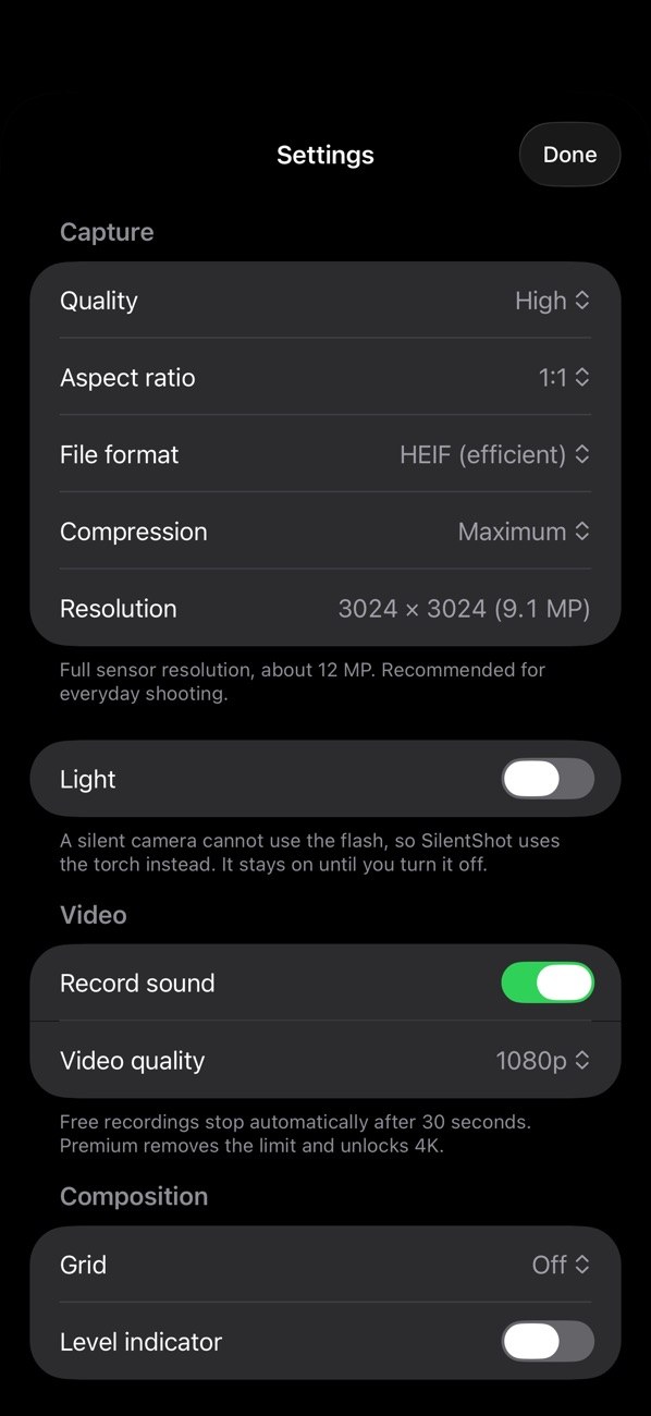SilentShot 5